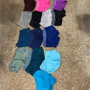 Nike Women's Athletic Shorts - Multicolor Collection 15 pairs - Medium